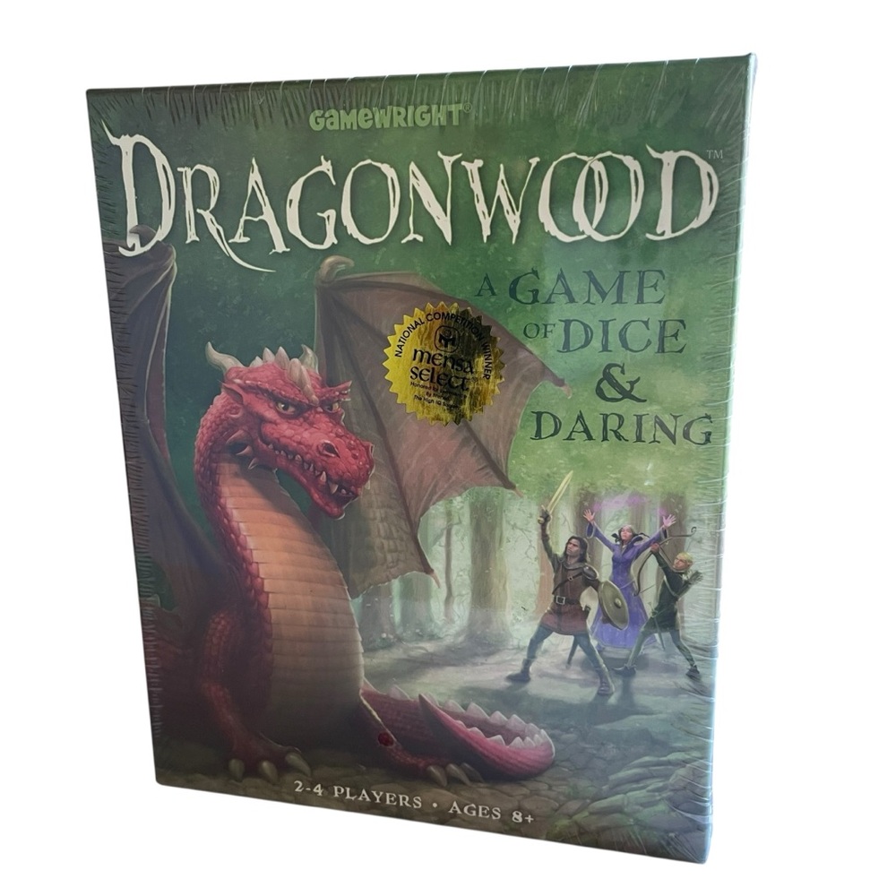 Dragonwood Board Game Mensa New in Manufacturer’s packaging